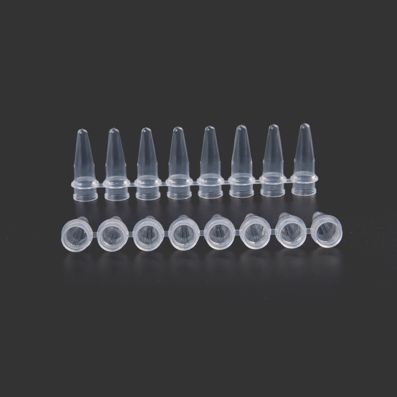 Tira de 8 tubos PCR de 0,2mL
