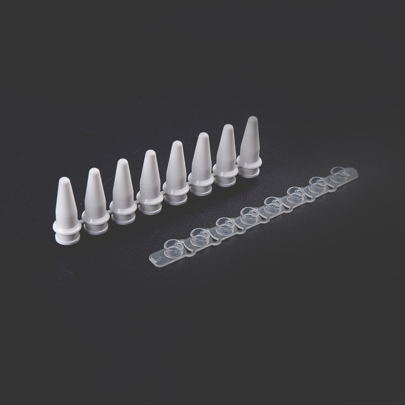 Tira de 8 tubos PCR de 0,2mL