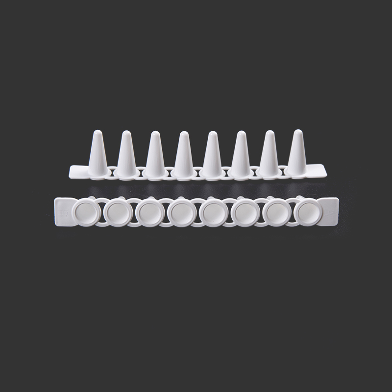 Tira de 8 tubos PCR de 0,1mL