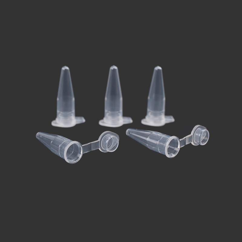 Tubo Pcr transparente de 2ml com tampa plana