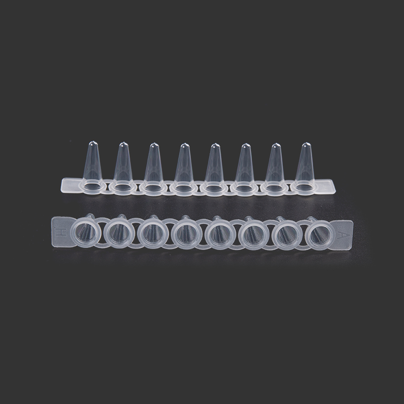 Tira de 8 tubos PCR de 0,1mL