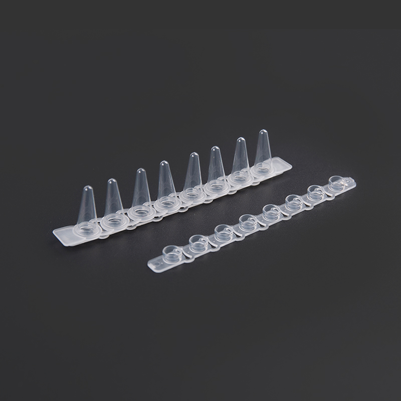 Tira de 8 tubos PCR de 0,1mL